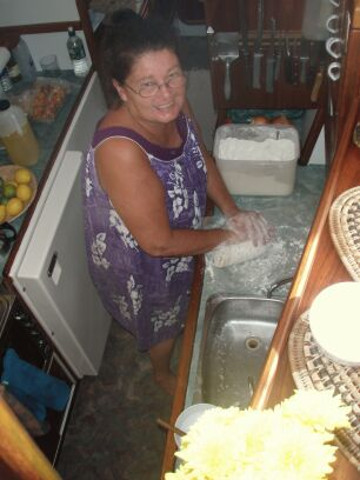 Nina In the Galley